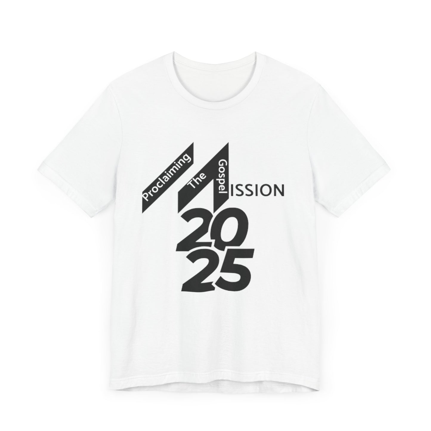 Mission 2025 Support Unisex Tee - Belize, Trinidad, Ghana, Australia