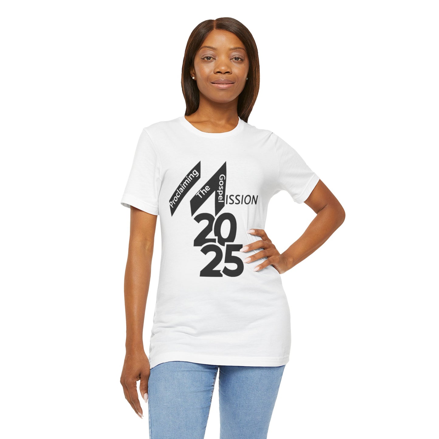 Mission 2025 Support Unisex Tee - Belize, Trinidad, Ghana, Australia